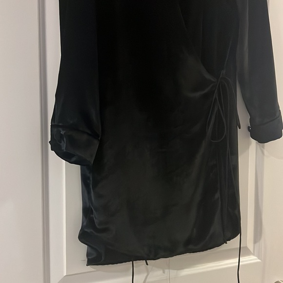 Mason velvet wrap dress - Picture 3 of 8